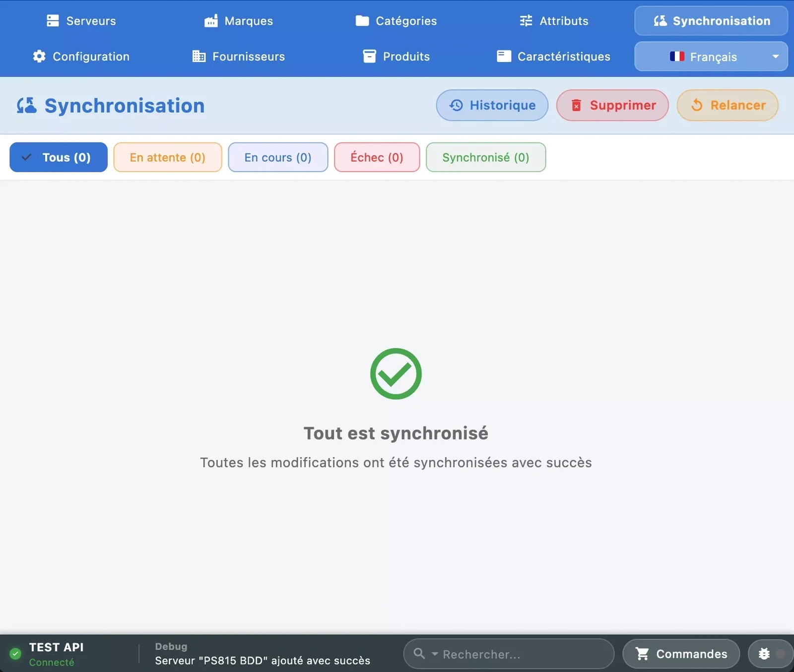 Synchronisation & Mode Hors-Ligne